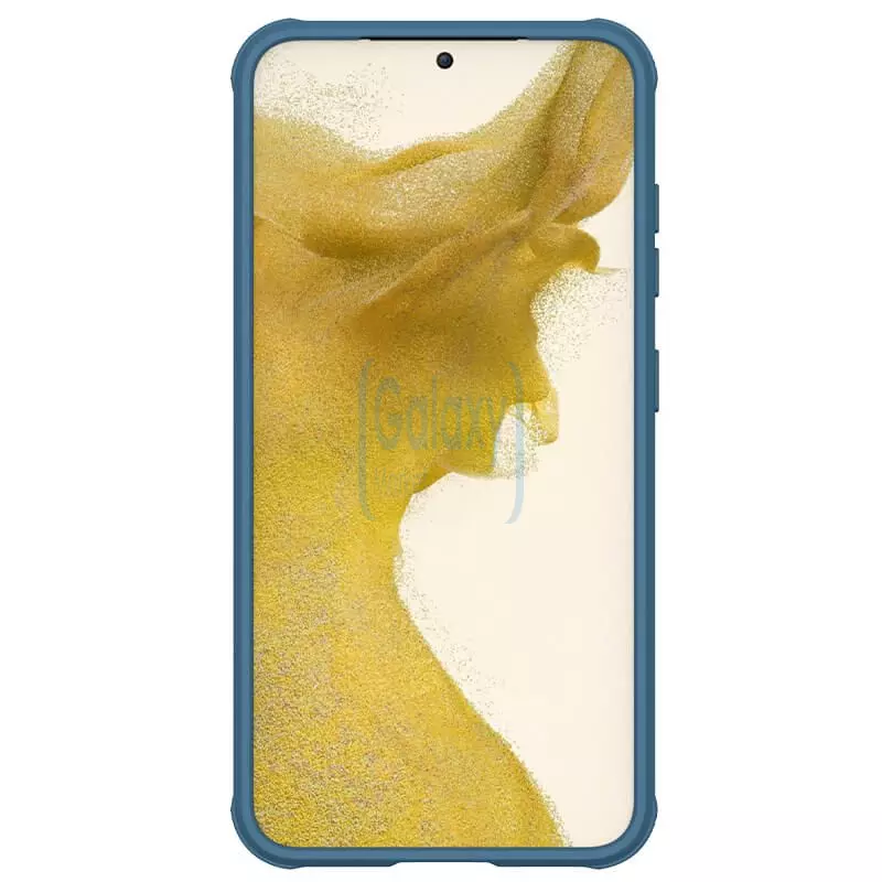 Протиударний чохол бампер Nillkin CamShield Pro (шторка на камеру) для Samsung Galaxy S23 Blue (Синій)