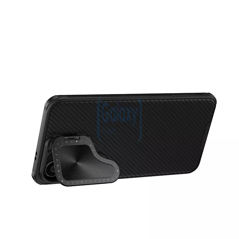 Чехол бампер Nillkin CamShield Prop для Samsung Galaxy S24 Plus Black (Черный) Чехол бампер Nillkin CamShield Prop для Samsung Galaxy S24 Plus Black (Черный)