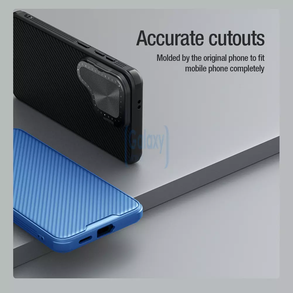 Чехол бампер Nillkin CamShield Prop для Samsung Galaxy S24 Plus Black (Черный) Чехол бампер Nillkin CamShield Prop для Samsung Galaxy S24 Plus Black (Черный)