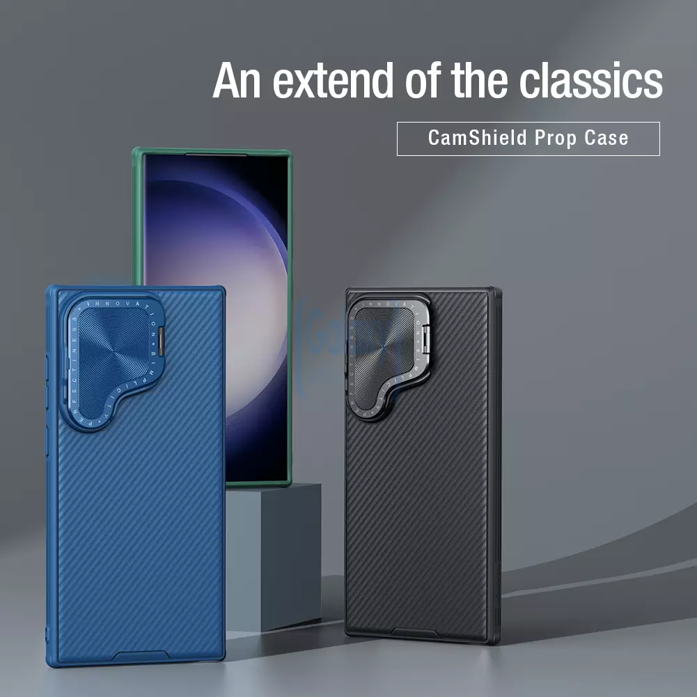 Чохол бампер Nillkin CamShield Prop для Samsung Galaxy S24 Ultra Black (Чорний) Чохол бампер Nillkin CamShield Prop для Samsung Galaxy S24 Ultra Black (Чорний)