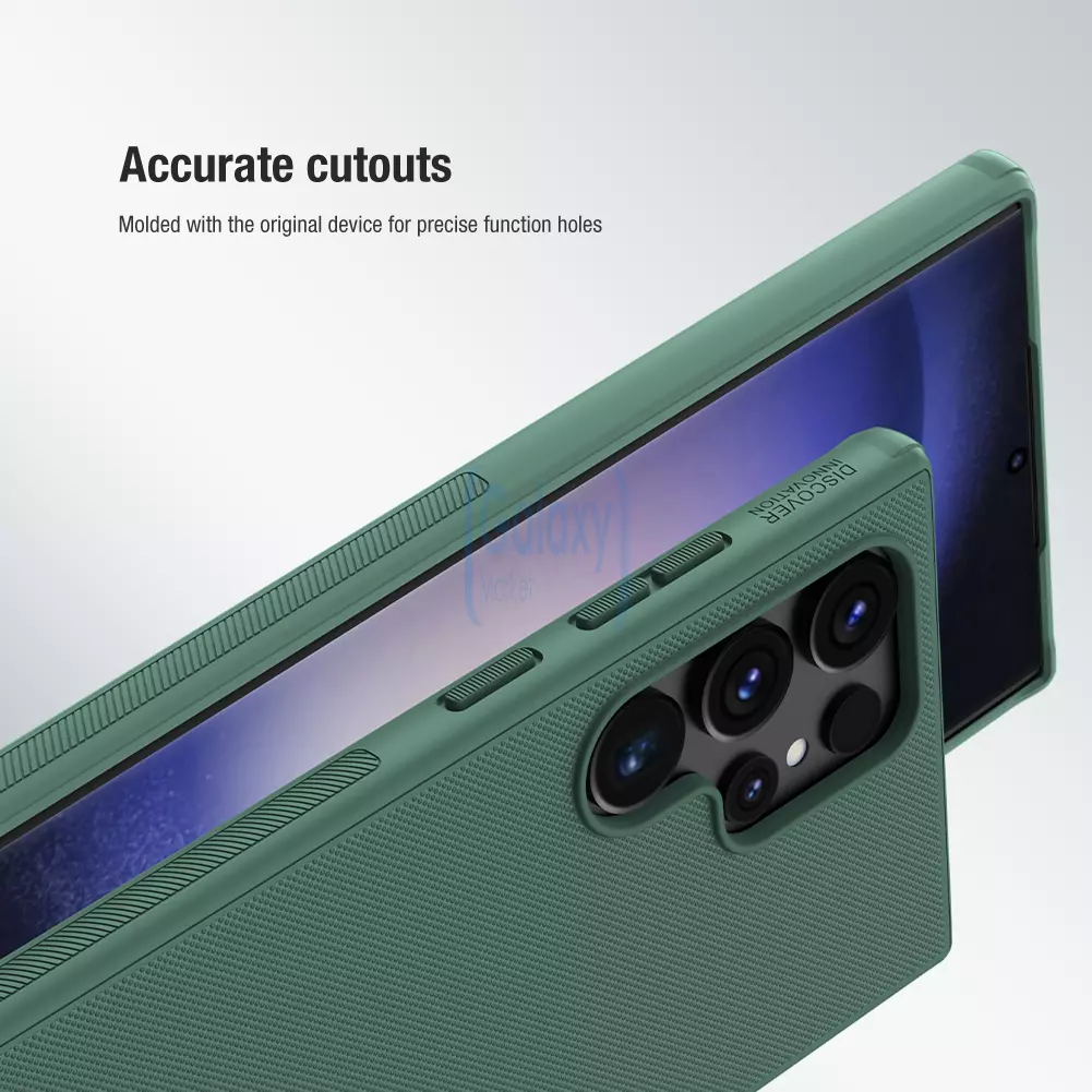 Протиударний чохол бампер Nillkin Super Frosted Shield Pro для Samsung Galaxy S24 Ultra Red (Червоний) Протиударний чохол бампер Nillkin Super Frosted Shield Pro для Samsung Galaxy S24 Ultra Red (Червоний)