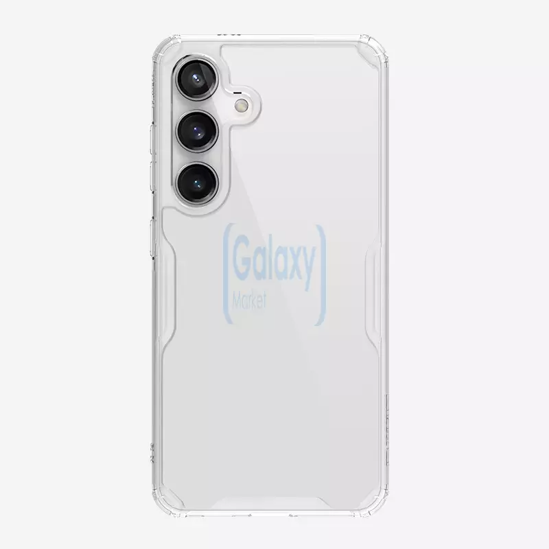Чехол бампер Nillkin TPU Nature Pro для Samsung Galaxy S24 Plus White (Белый)