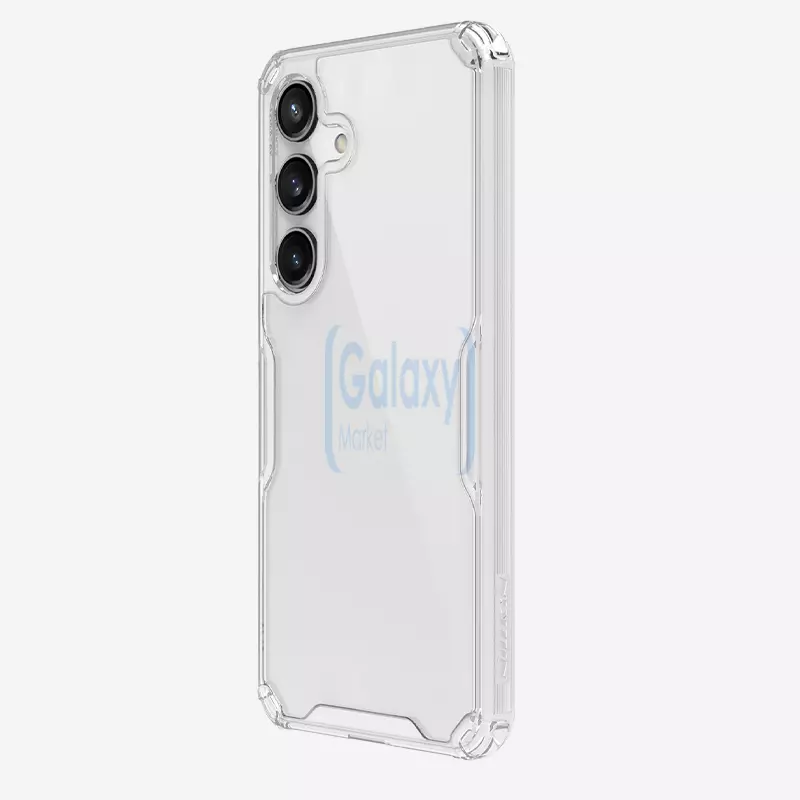 Чехол бампер Nillkin TPU Nature Pro для Samsung Galaxy S24 Plus White (Белый)