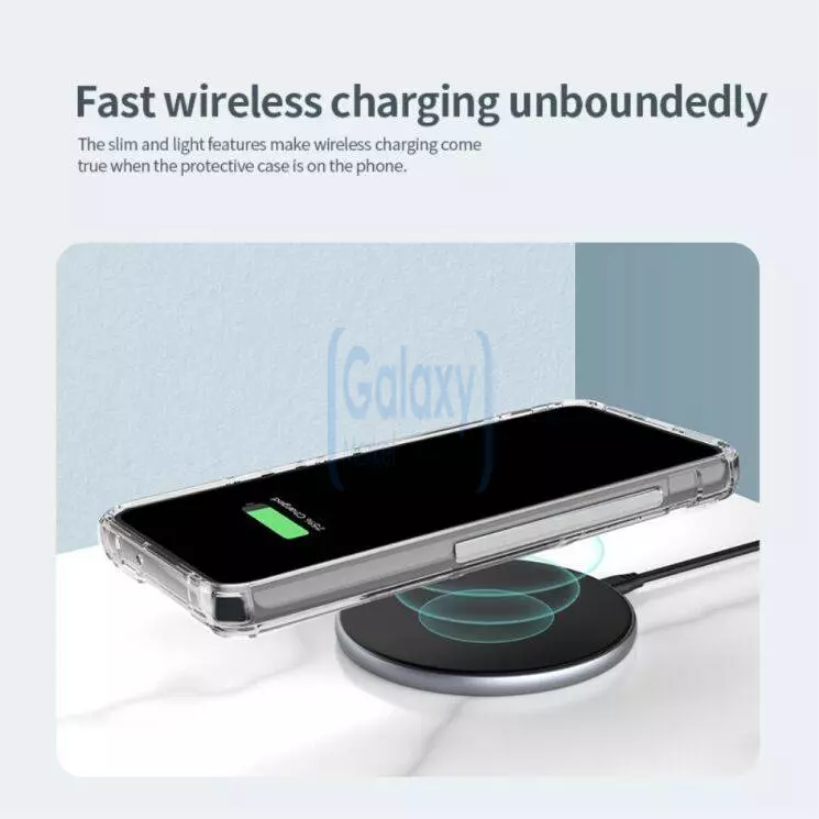 Чехол бампер Nillkin TPU Nature Pro для Samsung Galaxy A73 5G White (Белый)