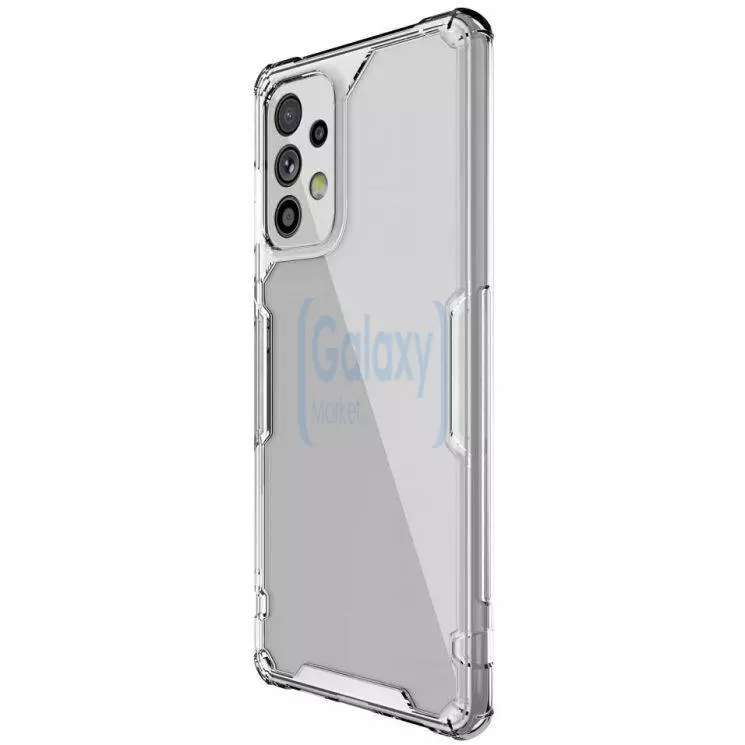 Чехол бампер Nillkin TPU Nature Pro для Samsung Galaxy A73 5G White (Белый)