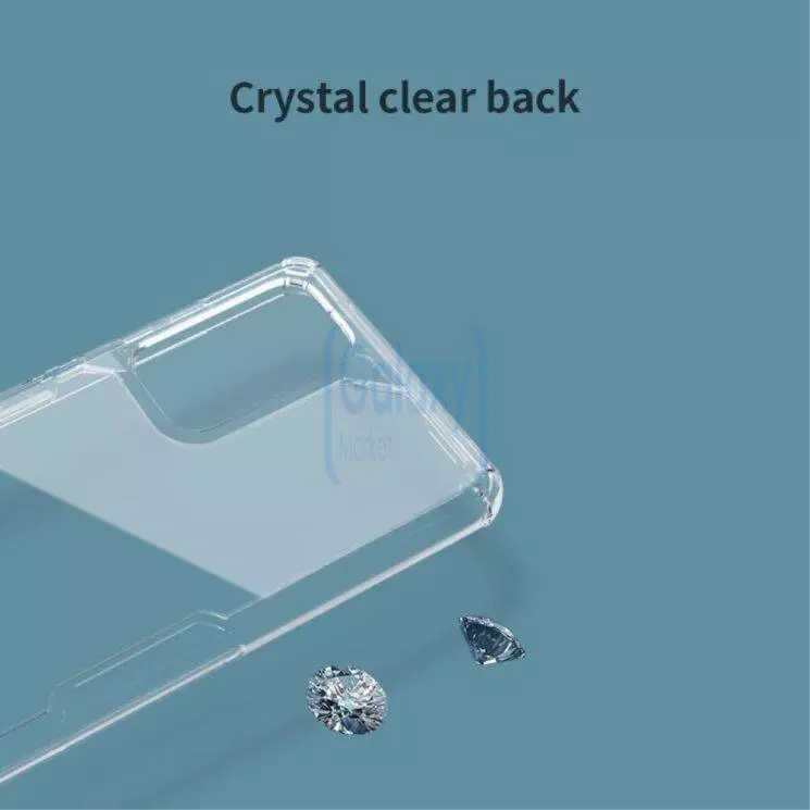 Чехол бампер Nillkin TPU Nature Pro для Samsung Galaxy A73 5G White (Белый)