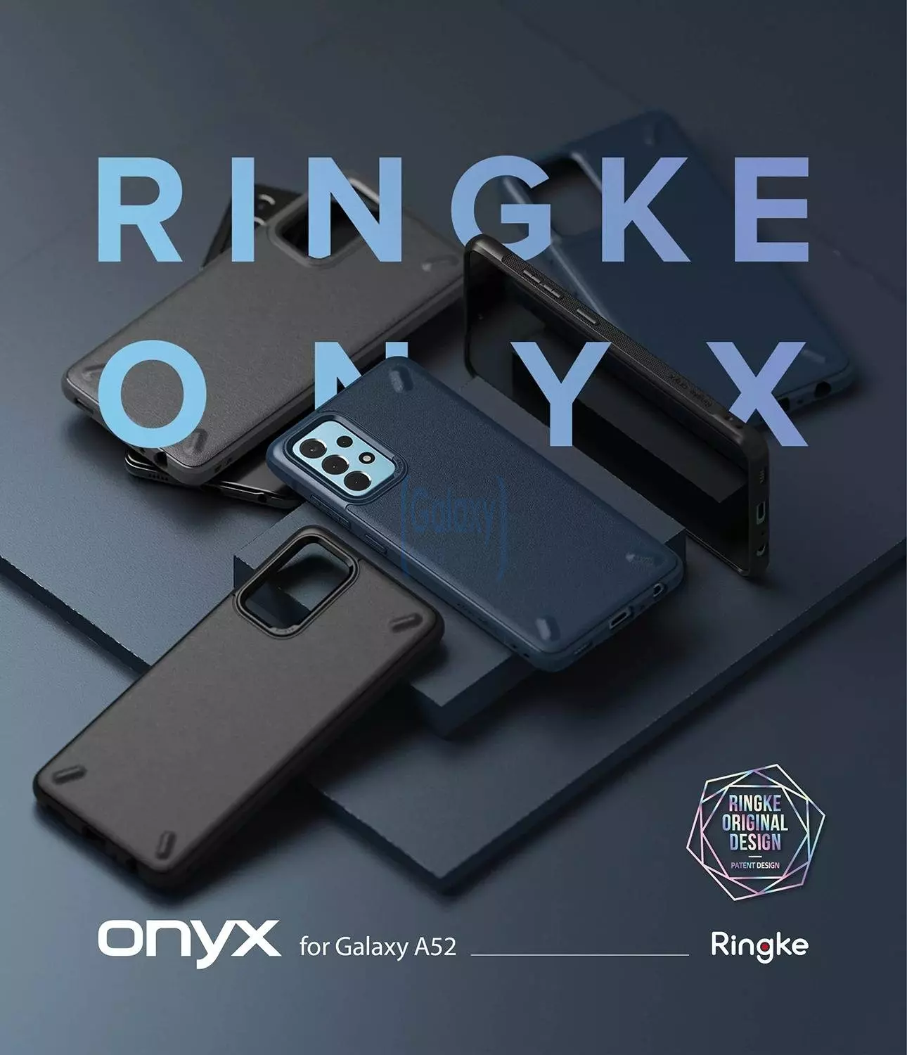Протиударний чохол бампер Ringke Onyx для Samsung Galaxy A73 5G Dark Blue (Темно синій) Протиударний чохол бампер Ringke Onyx для Samsung Galaxy A73 5G Dark Blue (Темно синій)