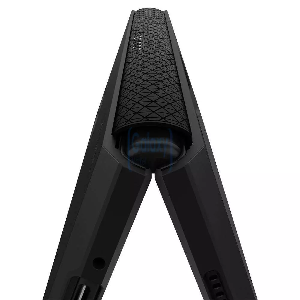 Чехол бампер для Samsung Galaxy Z Fold3 Spigen Tough Armor Black (Черный) ACS03077