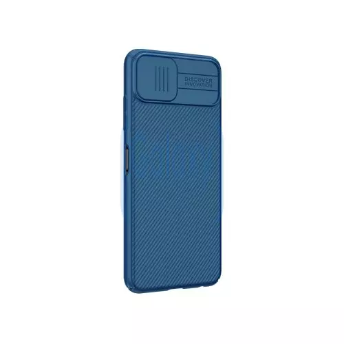 Чехол бампер для Samsung Galaxy A22 5G Nillkin CamShield Blue (Синий)