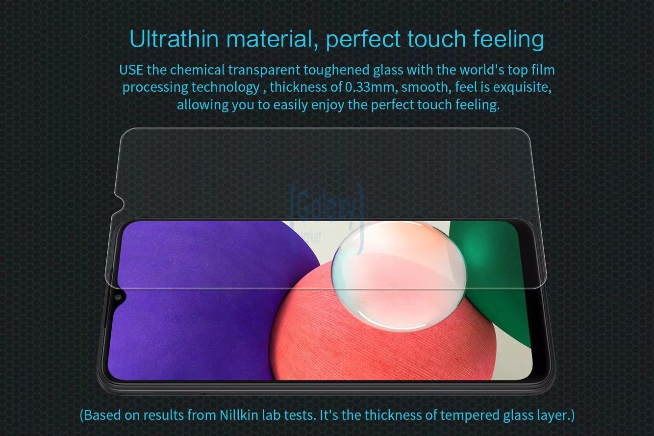 Защитное стекло для Samsung Galaxy A22 5G Nillkin H Crystal Clear (Прозрачный)