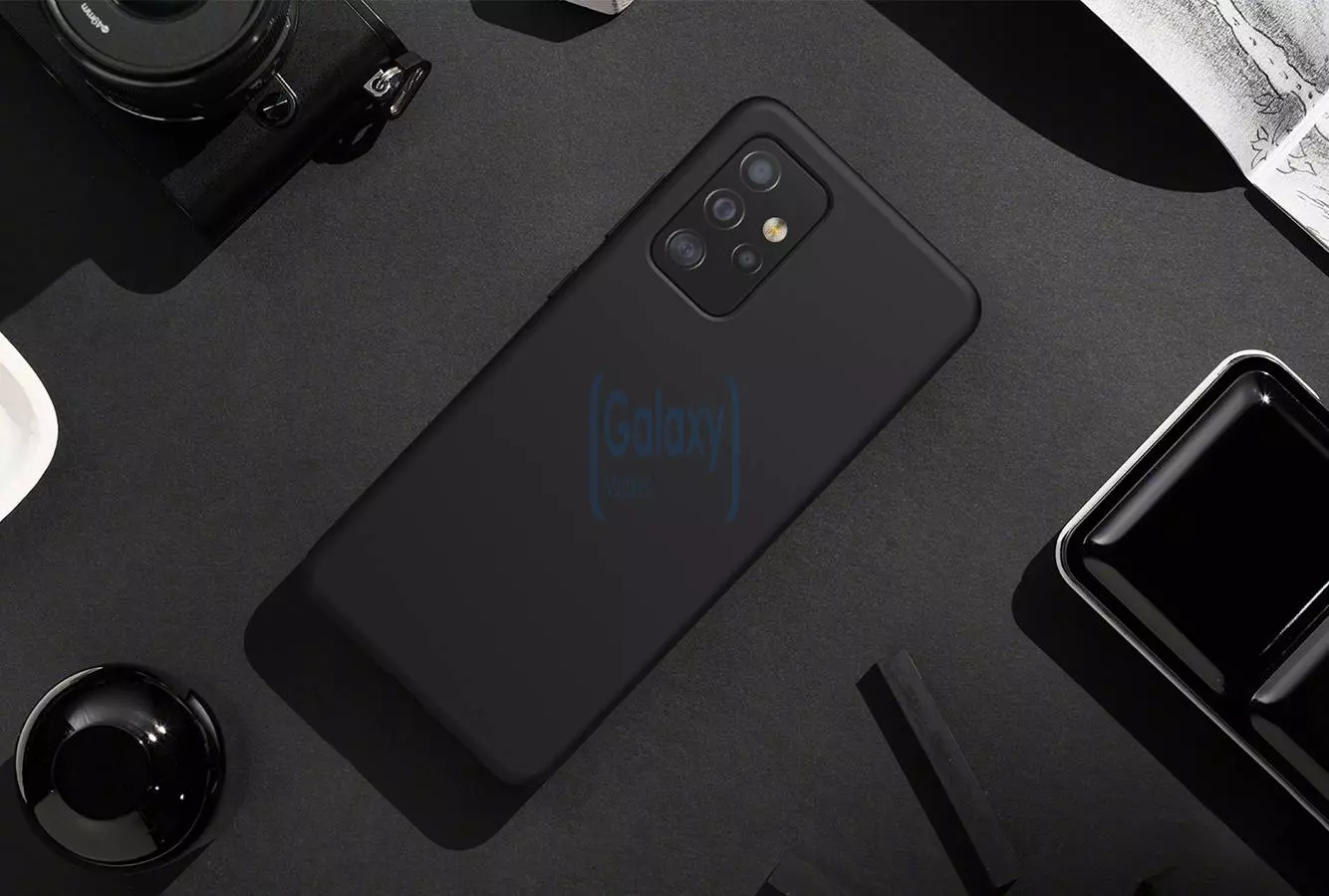 Чехол бампер Nillkin Flex для Samsung Galaxy A52 / A52s Black (Черный)