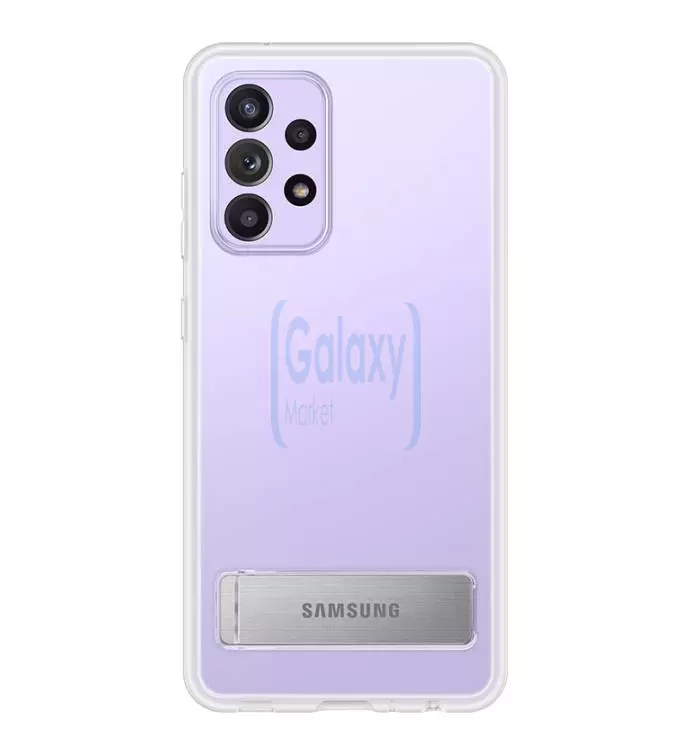 Оригінальний чохол бампер Samsung Clear Standing Cover для Samsung Galaxy A53 5G Transparent (Прозорий) Оригінальний чохол бампер Samsung Clear Standing Cover для Samsung Galaxy A53 5G Transparent (Прозорий)