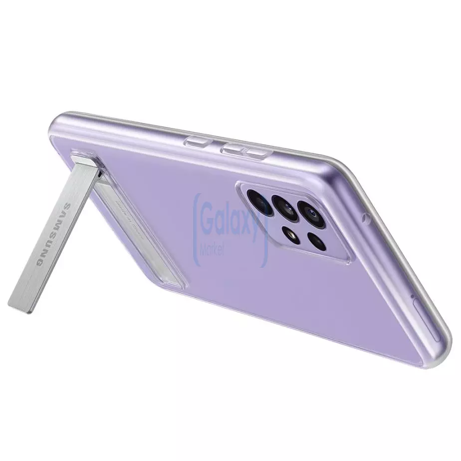 Оригінальний чохол бампер Samsung Clear Standing Cover для Samsung Galaxy A53 5G Transparent (Прозорий) Оригінальний чохол бампер Samsung Clear Standing Cover для Samsung Galaxy A53 5G Transparent (Прозорий)