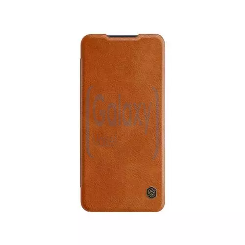 Чехол книжка Nillkin Qin Leather Case для Samsung Galaxy M62 Brown (Коричневый)