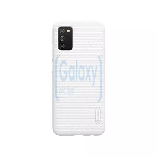 Чехол бампер для Samsung Galaxy A02s (US) Nillkin Super Frosted Shield White (Белый)