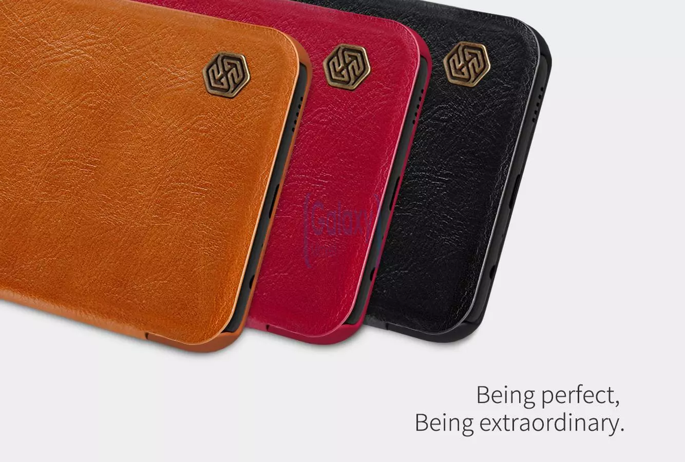 Чехол книжка для Samsung Galaxy A03s Nillkin Qin Brown (Коричневый) Чехол книжка для Samsung Galaxy A03s Nillkin Qin Brown (Коричневый)