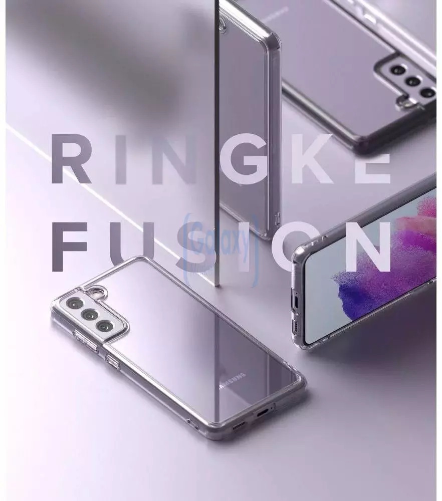 Протиударний чохол бампер Ringke Fusion для Samsung Galaxy S21 FE Smoke (Димчастий) Протиударний чохол бампер Ringke Fusion для Samsung Galaxy S21 FE Smoke (Димчастий)