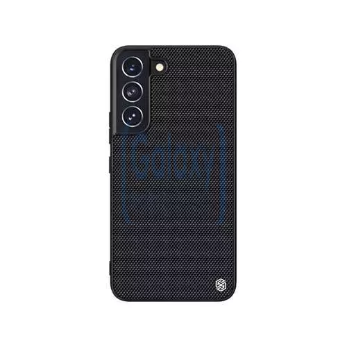 Чехол бампер Nillkin Textured для Samsung Galaxy S22 Black (Черный)