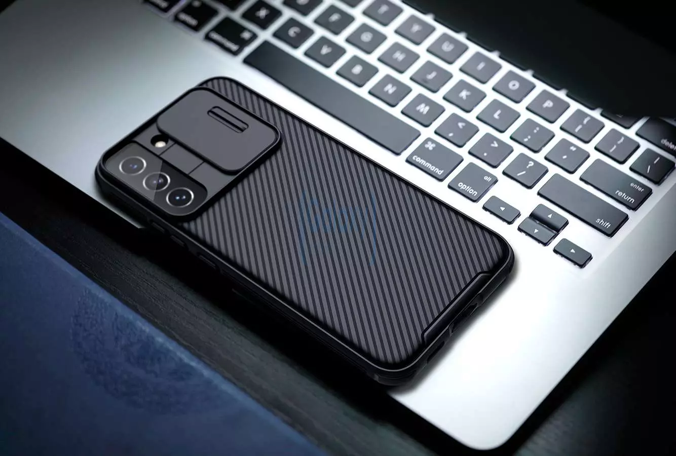 Противоударный чехол бампер Nillkin CamShield Pro (шторка на камеру) для Samsung Galaxy S22 Plus Green (Зеленый) Противоударный чехол бампер Nillkin CamShield Pro (шторка на камеру) для Samsung Galaxy S22 Plus Green (Зеленый)