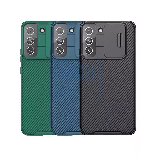 Противоударный чехол бампер Nillkin CamShield Pro (шторка на камеру) для Samsung Galaxy S22 Plus Green (Зеленый) Противоударный чехол бампер Nillkin CamShield Pro (шторка на камеру) для Samsung Galaxy S22 Plus Green (Зеленый)