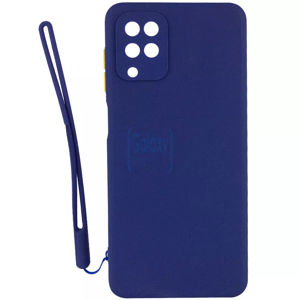 Протиударний чохол бампер Epik TPU Square Full Camera для Samsung Galaxy A22 Blue (Синій) Протиударний чохол бампер Epik TPU Square Full Camera для Samsung Galaxy A22 Blue (Синій)