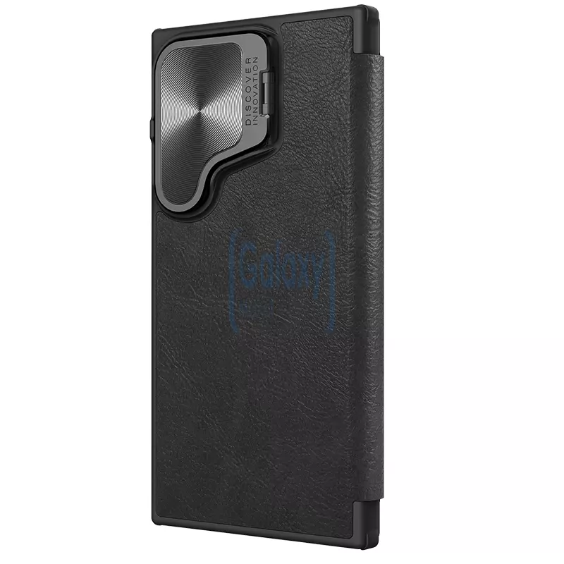 Чехол книжка для Samsung Galaxy S24 Nillkin Qin Prop Black (Черный) Чехол книжка для Samsung Galaxy S24 Nillkin Qin Prop Black (Черный)