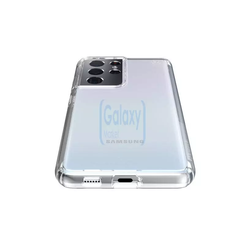 Чехол бампер Speck Presidio Perfect Case для Samsung Galaxy S21 Ultra Clear (Прозрачный) Чехол бампер Speck Presidio Perfect Case для Samsung Galaxy S21 Ultra Clear (Прозрачный)
