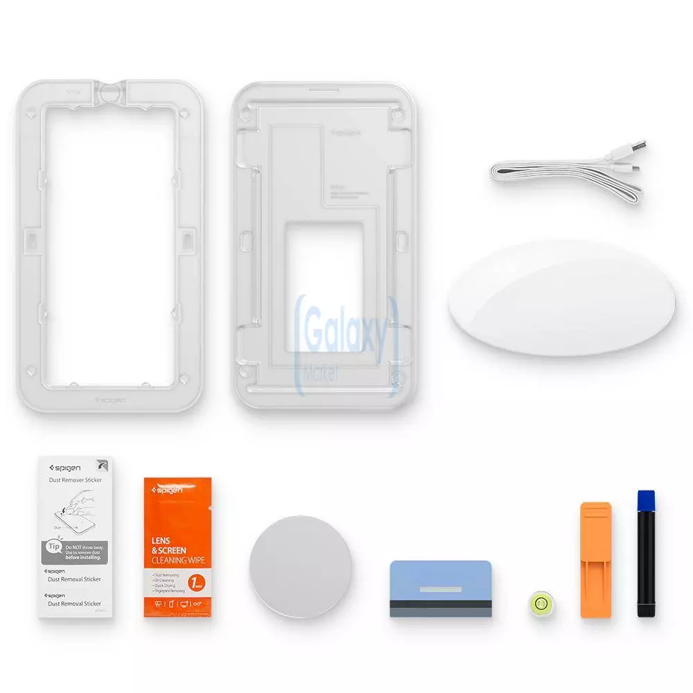 Защитное стекло для смартфона Spigen Platinum Screen Protector для Samsung Galaxy S21 Black (Черный) AGL02551 Защитное стекло для смартфона Spigen Platinum Screen Protector для Samsung Galaxy S21 Black (Черный) AGL02551