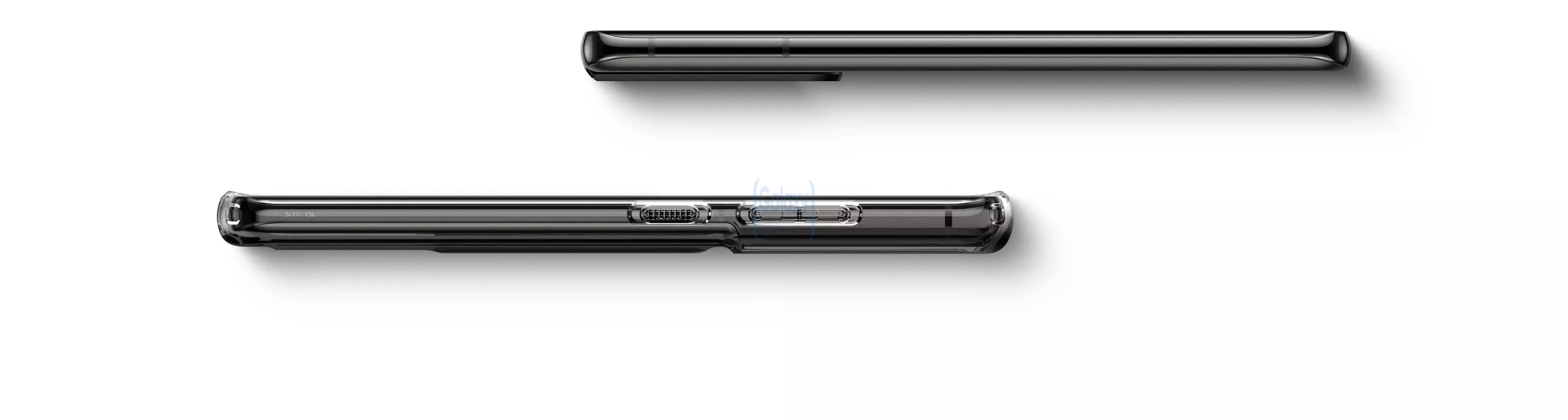 Чехол бампер Spigen Crystal Slot для Samsung Galaxy S21 Ultra Crystal Clear (Прозрачный) ACS02581 Чехол бампер Spigen Crystal Slot для Samsung Galaxy S21 Ultra Crystal Clear (Прозрачный) ACS02581