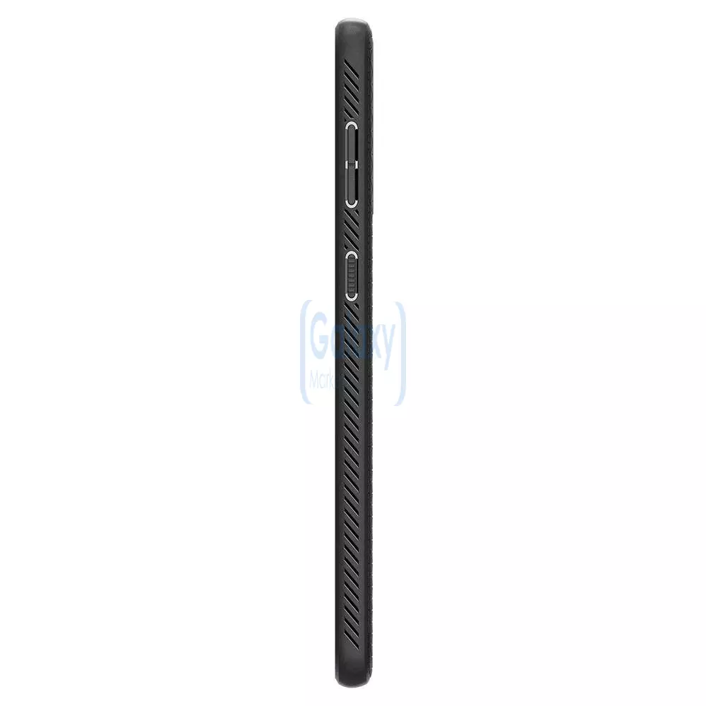 Протиударний чохол бампер Spigen Liquid Air для Samsung Galaxy S22 Plus Matte Black (Матовий Чорний) ACS03953