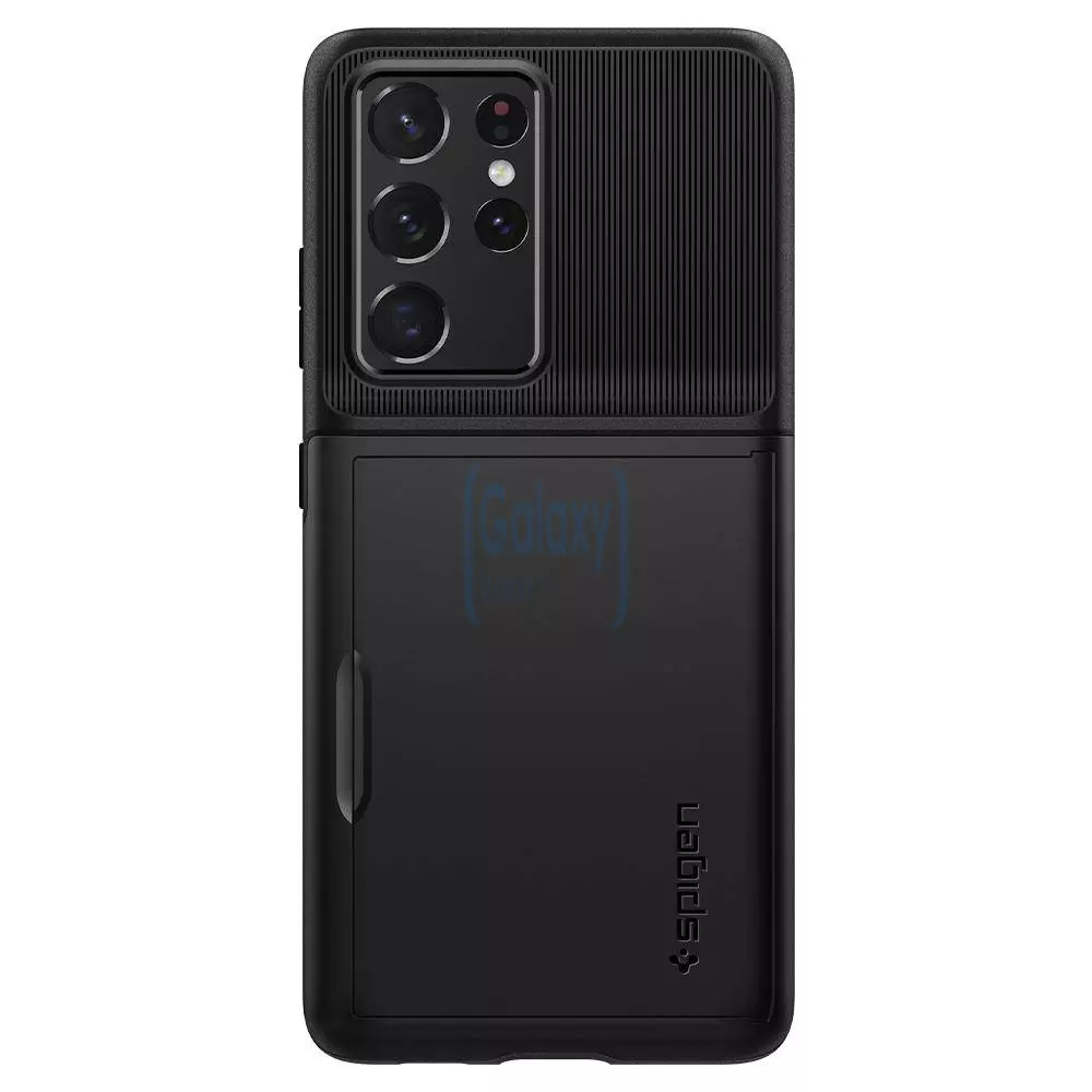 Протиударний чохол бампер Spigen Slim Armor CS (з відділом для карт) для Samsung Galaxy S22 Ultra Black (Чорний) ACS03927 Протиударний чохол бампер Spigen Slim Armor CS (з відділом для карт) для Samsung Galaxy S22 Ultra Black (Чорний) ACS03927