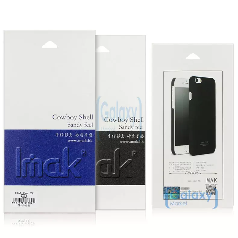 Чехол бампер Imak Cowboy Shell Case для Samsung Galaxy S8 Black (Черный)