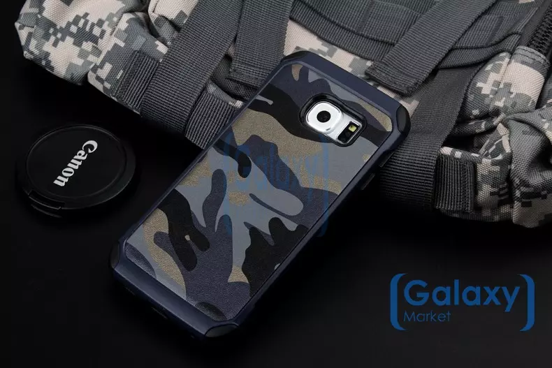 Чехол бампер NX Case Camouflage Case для Samsung Galaxy S8 Plus Blue (Синий)