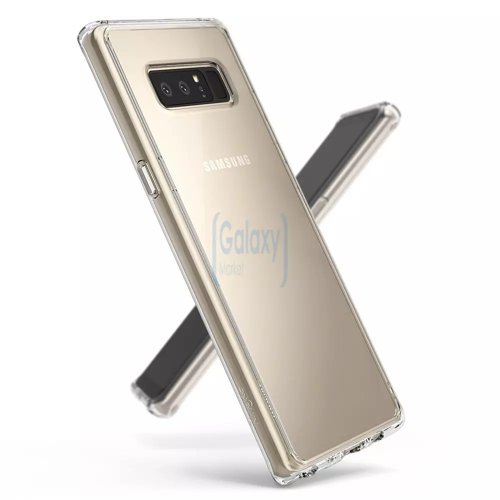 Чехол бампер Ringke Fusion для Samsung Galaxy Note 8 Clear (Прозрачный)