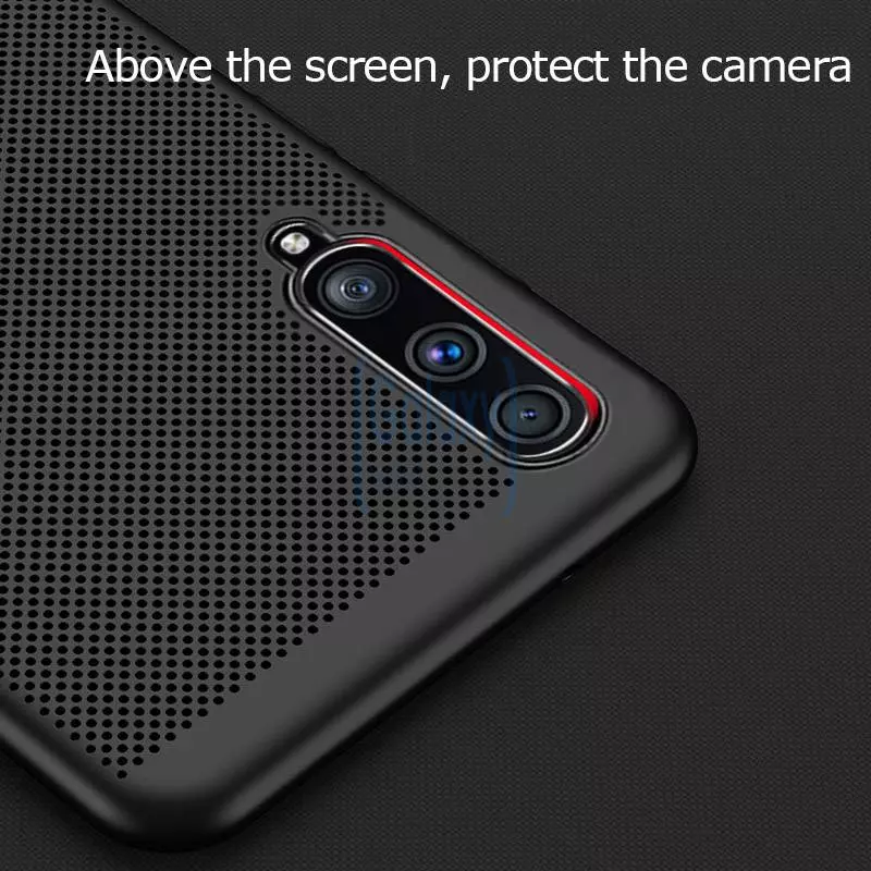 Чехол бампер Anomaly Air Case для Samsung Galaxy A50s Black (Черный)