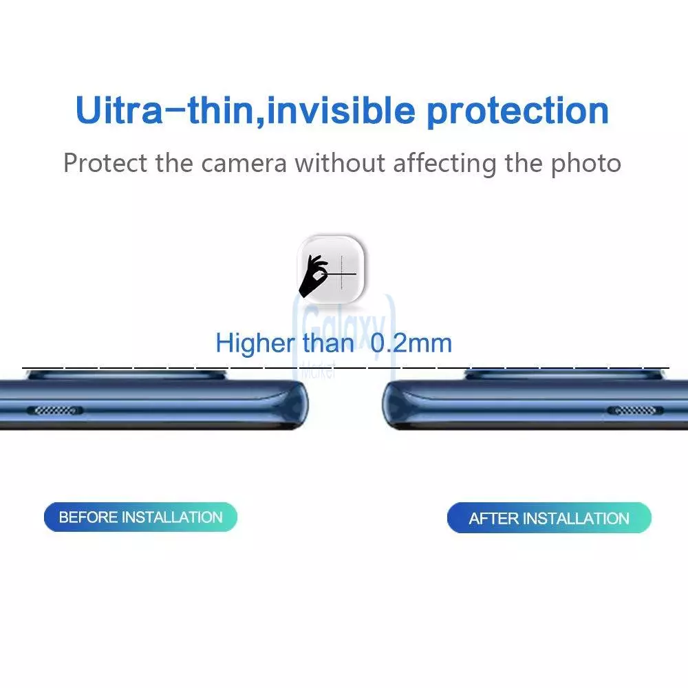 Защитное стекло для камеры Anomaly Camera Glass для Samsung Galaxy S20 Plus