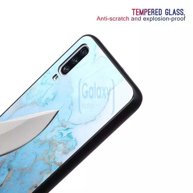 Чехол бампер Anomaly Cosmo для Samsung Galaxy A9 2018 Purple Blue (Фиолетово-голубой)