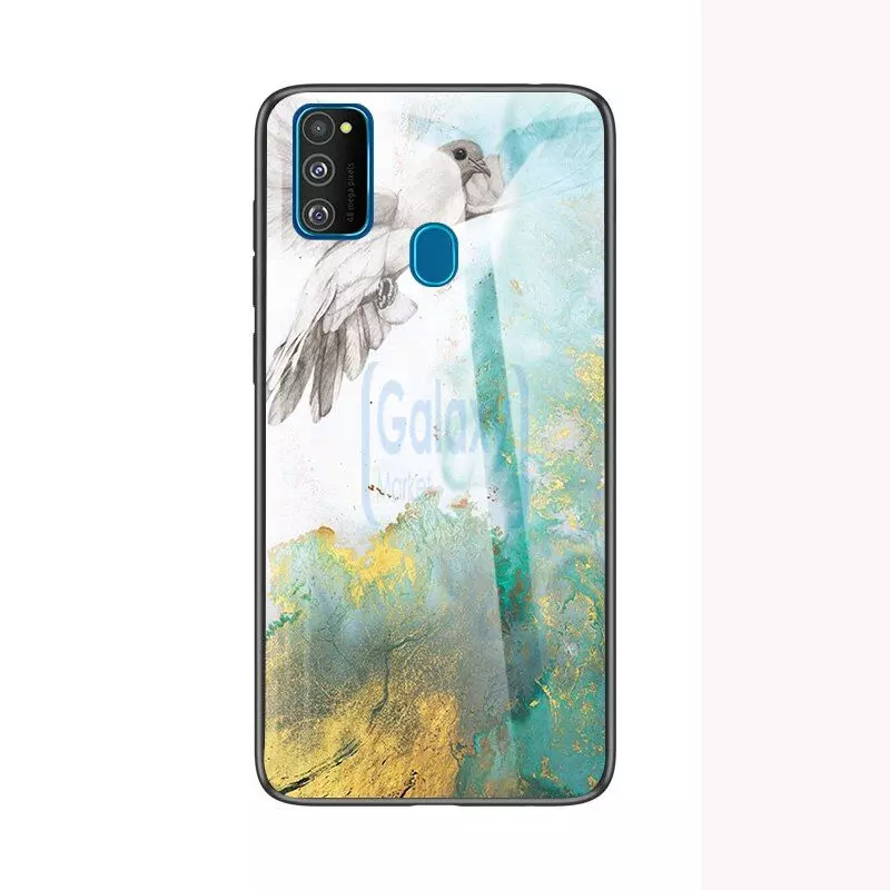 Чехол бампер Anomaly Cosmo для Samsung Galaxy M31 Flying pigeon (Летящий голубь)