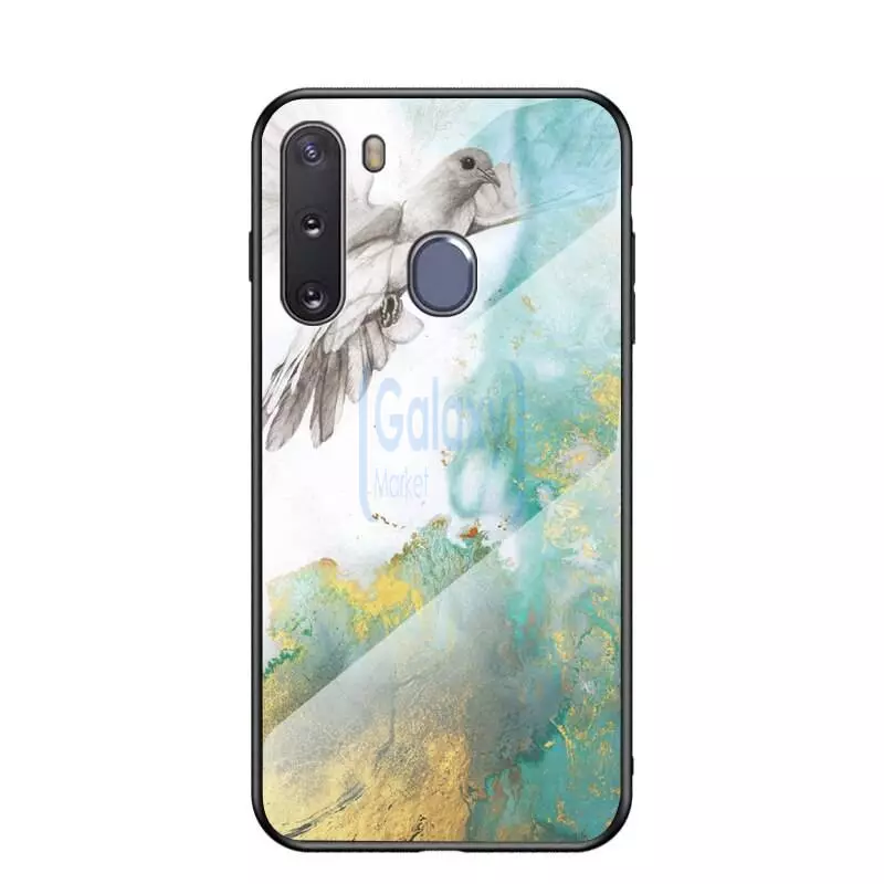 Чехол бампер Anomaly Cosmo для Samsung Galaxy A21 Flying pigeon (Летящий голубь)