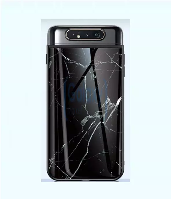 Чехол бампер Anomaly Cosmo для Samsung Galaxy A90 Black & White (Черный & Белый)