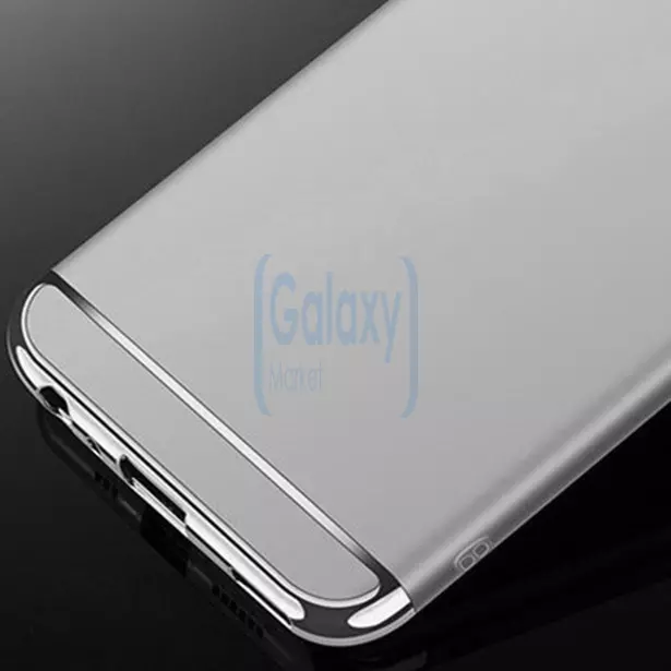 Чехол бампер Mofi Electroplating Case для Samsung Galaxy S9 Silver (Серебристый)
