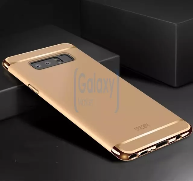 Чехол бампер Mofi Electroplating Case для Samsung Galaxy Note 9 Gold (Золотой)