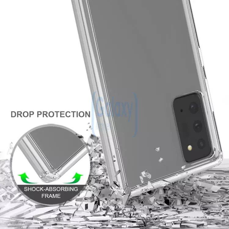 Чехол бампер Anomaly Fusion для Samsung Galaxy Note 20 Ultra Clear (Прозрачный)