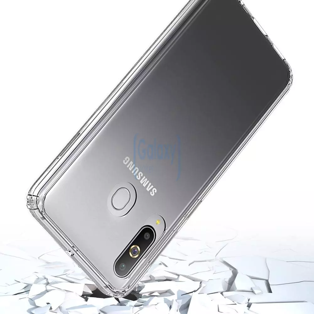Чехол бампер Anomaly Fusion для Samsung Galaxy A20s Clear (Прозрачный)