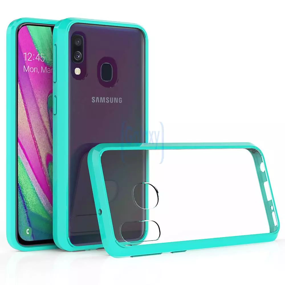 Чехол бампер Anomaly Fusion для Samsung Galaxy A40 Green (Зеленый)