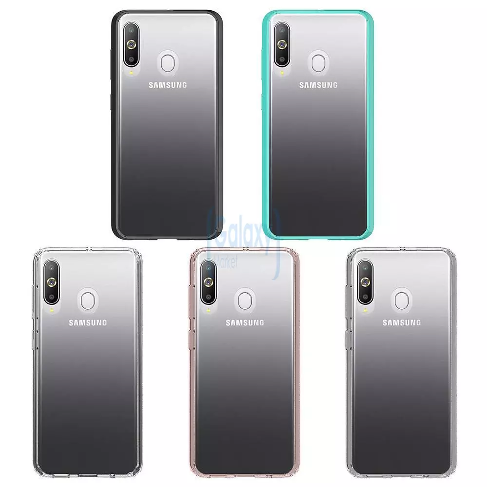Чехол бампер Anomaly Fusion для Samsung Galaxy A50 Green (Зеленый)