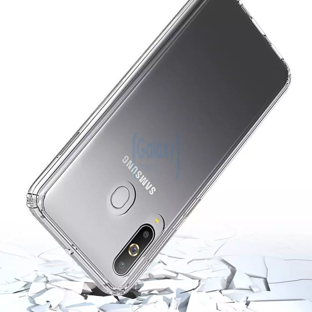 Чехол бампер Anomaly Fusion для Samsung Galaxy A50s Gray (Серый)