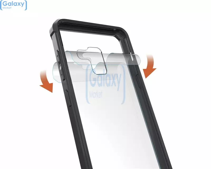 Чехол бампер Anomaly Fusion Case для Samsung Galaxy A7 2018 Black (Черный)
