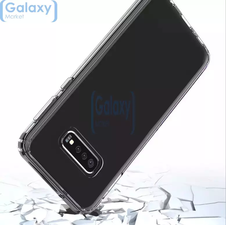 Чехол бампер Anomaly Fusion Series для Samsung Galaxy S10 Black (Черный)