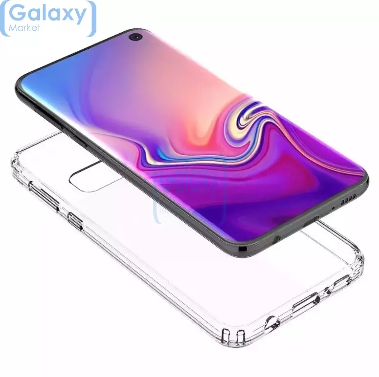 Чехол бампер Anomaly Fusion Series для Samsung Galaxy S10 Pink (Розовый)